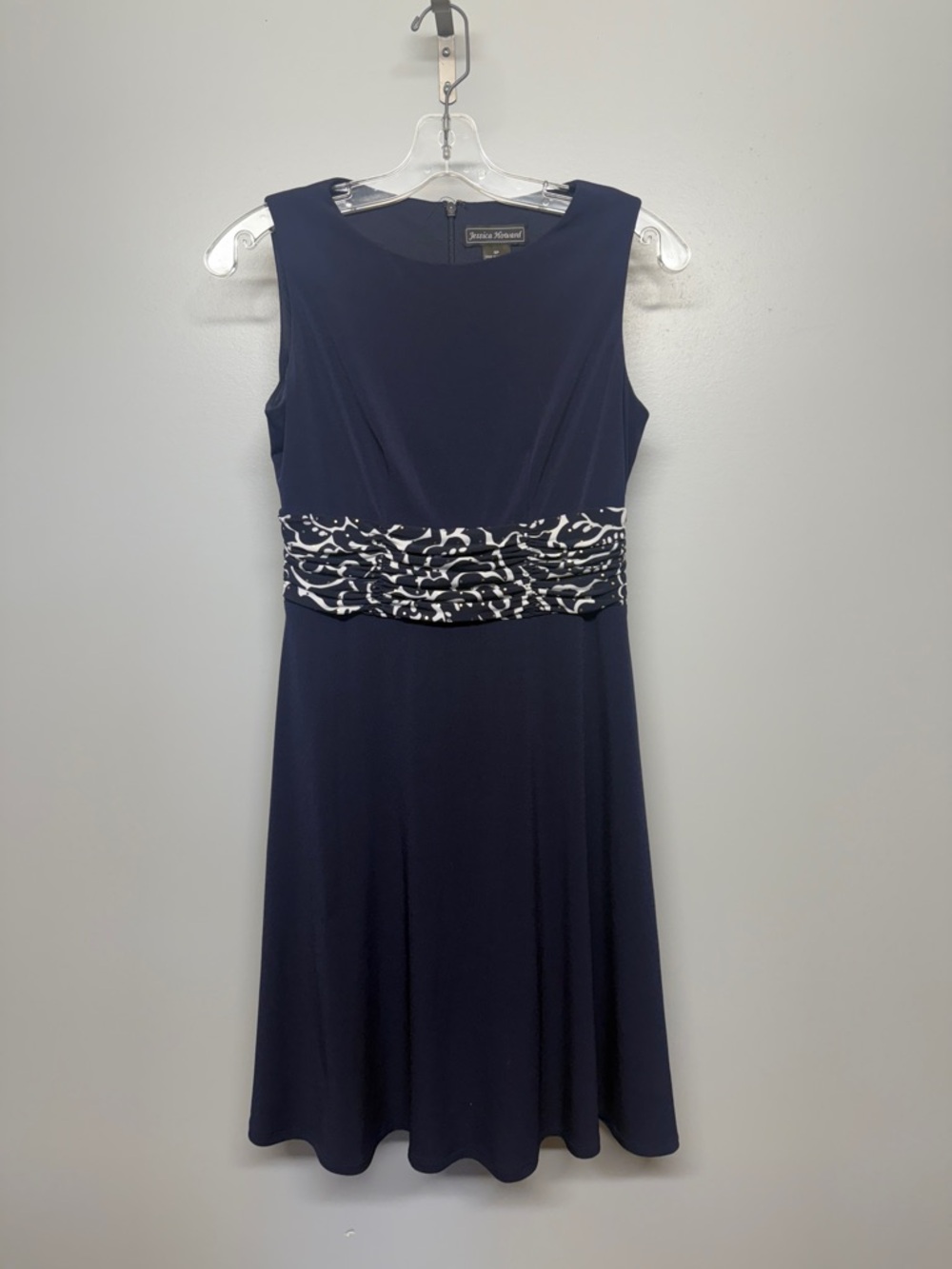 Jessica Howard Navy Midi Dress